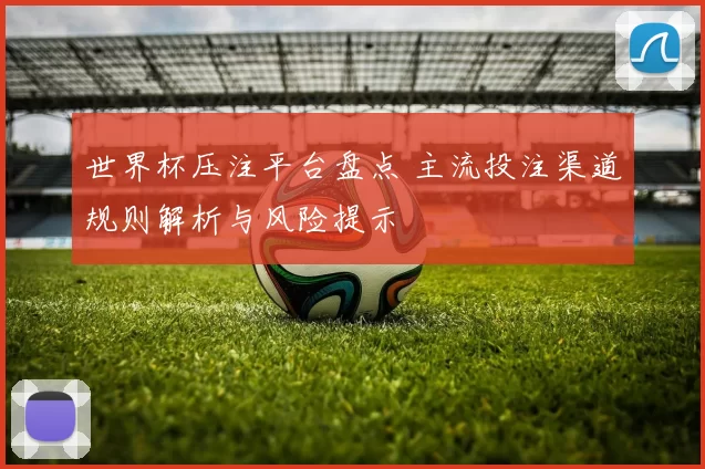 世界杯压注平台盘点 主流投注渠道规则解析与风险提示
