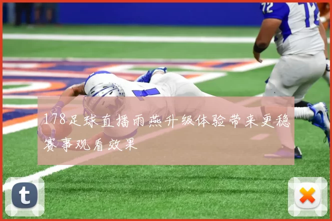 178足球直播雨燕升级体验带来更稳赛事观看效果